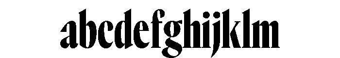 GTCanon LCondensedBlack 2 FONT