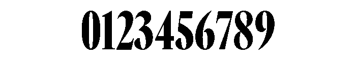 GTCanon LCondensedBlack Font OTHER CHARS
