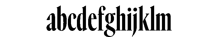 GTCanon LCondensedBold 2 FONT