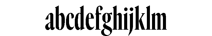 GTCanon LCondensedBold FONT