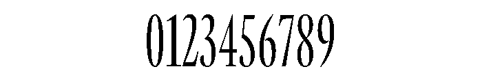 GTCanon LCondensedLight 2 Font OTHER CHARS