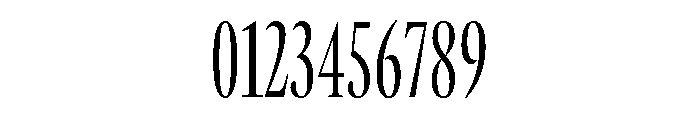 GTCanon LCondensedLight Font OTHER CHARS
