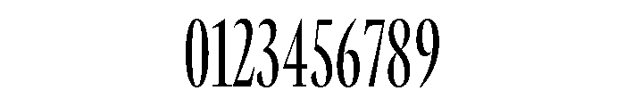 GTCanon LCondensedRegular Font OTHER CHARS