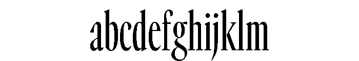 GTCanon LCondensedRegular FONT