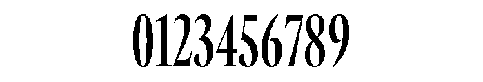 GTCanon LCondensedSemibold 2 Font OTHER CHARS