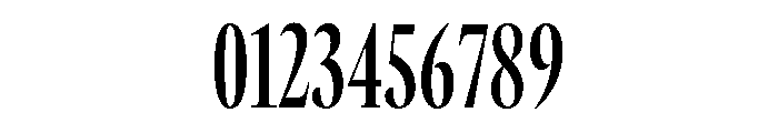GTCanon LCondensedSemibold Font OTHER CHARS