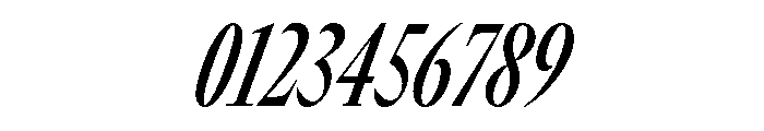 GTCanon LCondensedSemiboldItalic 2 Font OTHER CHARS