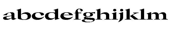 GTCanon LExpandedBold 2 FONT