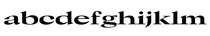 GTCanon LExpandedBold FONT