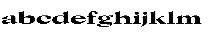 GTCanon LExpandedHeavy 2 FONT