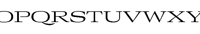 GTCanon LExpandedLight 2 Font UPPERCASE