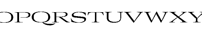 GTCanon LExpandedLight Font UPPERCASE