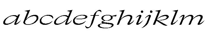 GTCanon LExpandedLightItalic FONT