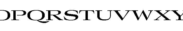 GTCanon LExpandedMedium Font UPPERCASE