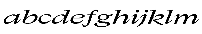 GTCanon LExpandedMediumItalic FONT