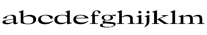 GTCanon LExpandedMedium FONT