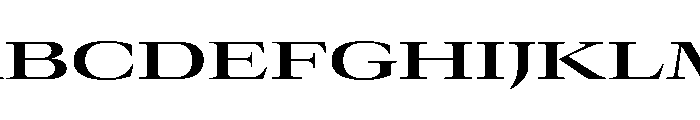 GTCanon LExpandedSemibold 2 Font UPPERCASE