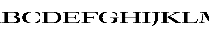 GTCanon LExpandedSemibold Font UPPERCASE