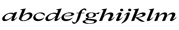 GTCanon LExpandedSemiboldItalic 2 FONT