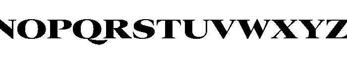 GTCanon LExtendedBlack 2 Font UPPERCASE