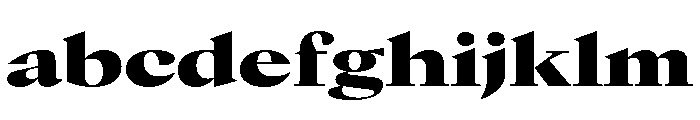 GTCanon LExtendedBlack 2 FONT