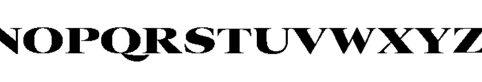 GTCanon LExtendedBlack Font UPPERCASE