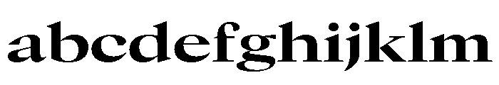 GTCanon LExtendedBold FONT