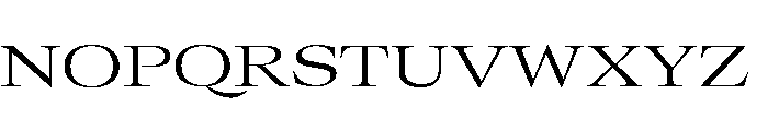 GTCanon LExtendedLight 2 Font UPPERCASE