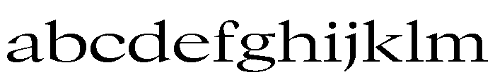 GTCanon LExtendedRegular FONT