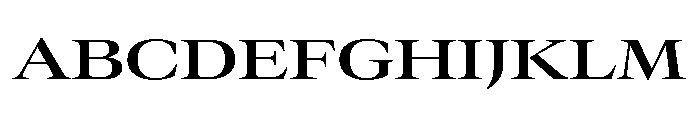 GTCanon LExtendedSemibold 2 Font UPPERCASE