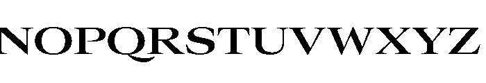 GTCanon LExtendedSemibold 2 Font UPPERCASE
