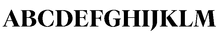 GTCanon LHeavy Font UPPERCASE