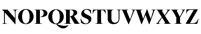 GTCanon LHeavy Font UPPERCASE