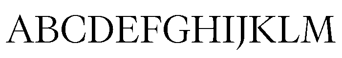 GTCanon LLight 2 Font UPPERCASE
