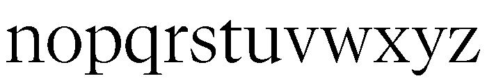 GTCanon LLight 2 Font LOWERCASE