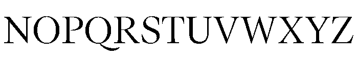 GTCanon LLight Font UPPERCASE