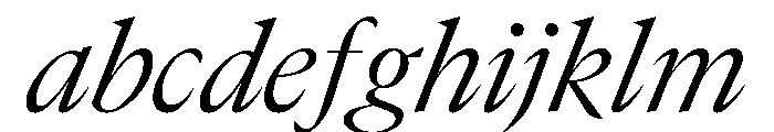 GTCanon LLightItalic 2 FONT