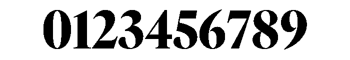 GTCanon LNarrowBlack Font OTHER CHARS