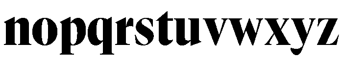 GTCanon LNarrowBlack Font LOWERCASE
