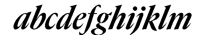 GTCanon LNarrowBoldItalic FONT