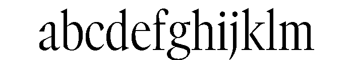 GTCanon LNarrowLight FONT