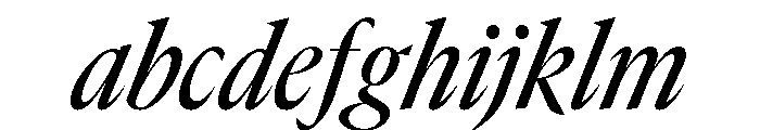 GTCanon LNarrowMediumItalic 2 FONT