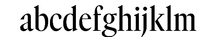 GTCanon LNarrowMedium FONT