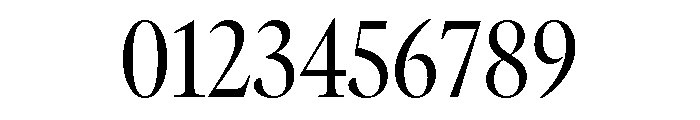 GTCanon LNarrowRegular 2 Font OTHER CHARS