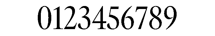 GTCanon LNarrowRegular Font OTHER CHARS