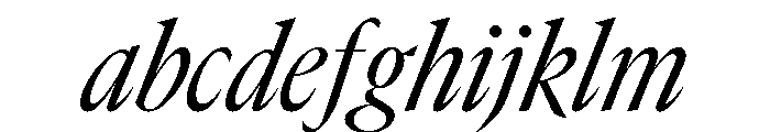 GTCanon LNarrowRegularItalic FONT