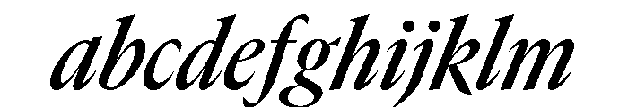 GTCanon LNarrowSemiboldItalic FONT