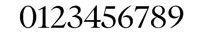 GTCanon LRegular 2 Font OTHER CHARS