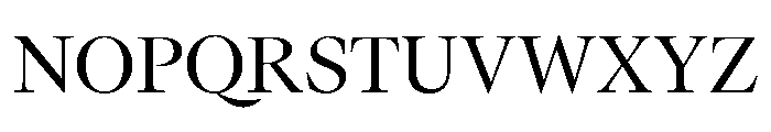 GTCanon LRegular 2 Font UPPERCASE