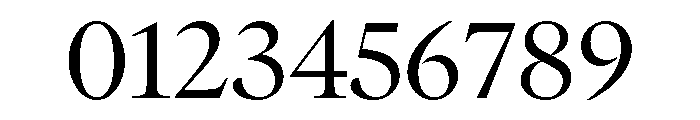 GTCanon LRegular Font OTHER CHARS
